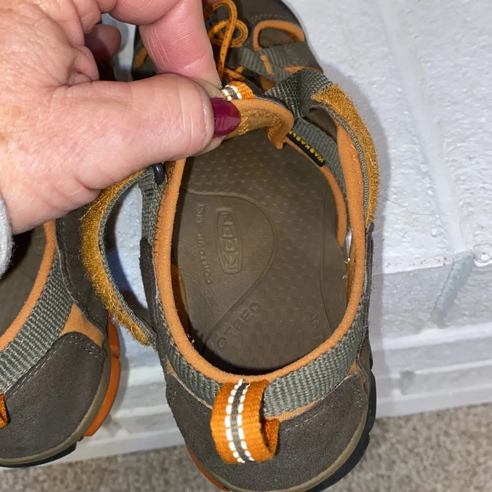 KEEN water,  hiking sandals, shoes.